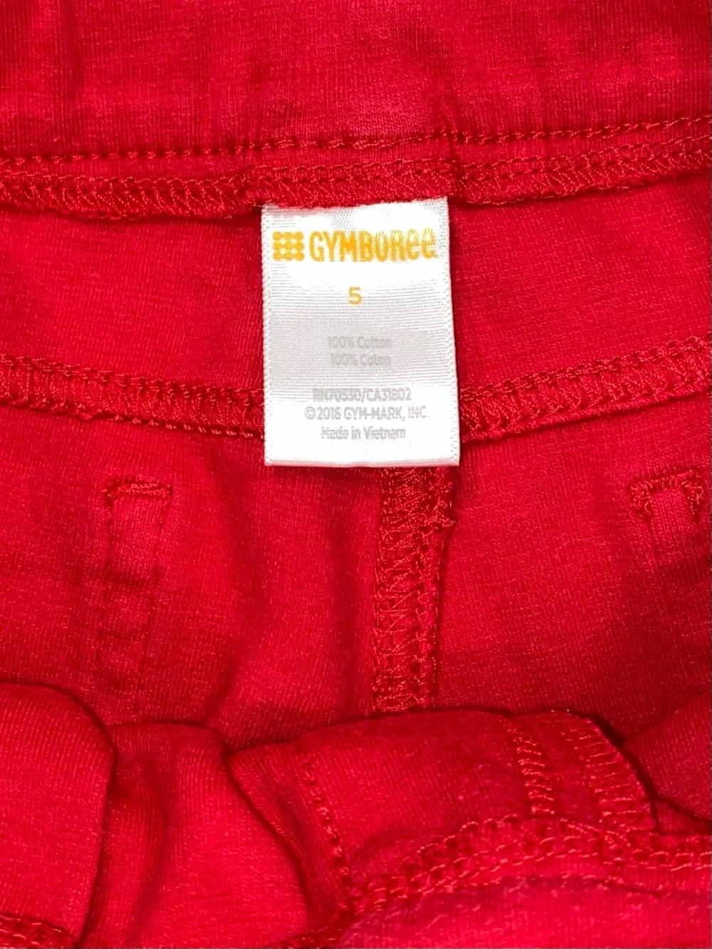 Gymboree Girl’s 100% Cotton Red Pull On Ponte Pant Size 5